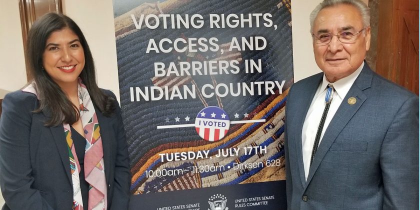 Testimony on Native American Voting Rights
