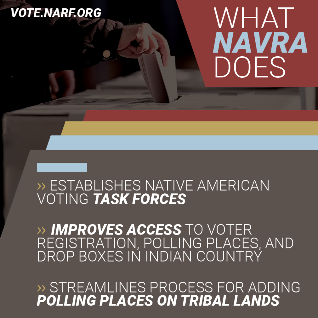 Show Your Support for the Native American Voting Rights Act A Social