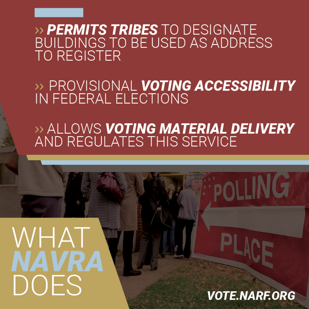 Show Your Support for the Native American Voting Rights Act A Social