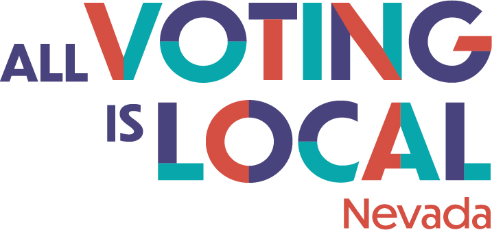 All Voting is Local Nevada logo